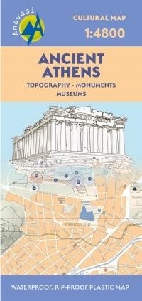 ANCIENT - MODERN ATHENS-CULTURAL MAP