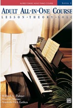 ALFRED'S BASIC ADULT PIANO COURSE ALL IN ONE LESSON THEORY TECHNIC LEVEL 2
