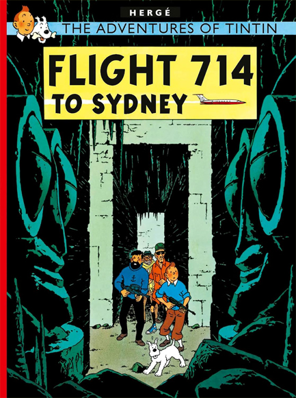 TINTIN-FLIGHT 714 PB
