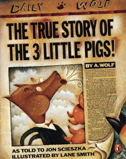 THE TRUE STORY OF THE 3 LITTLE PIGS PB