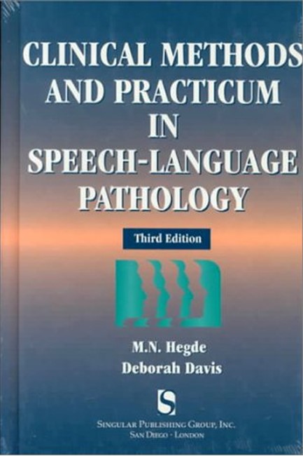 CLINICAL METHODS AND PRACTICUM IN SPEECH LANGUAGE HB