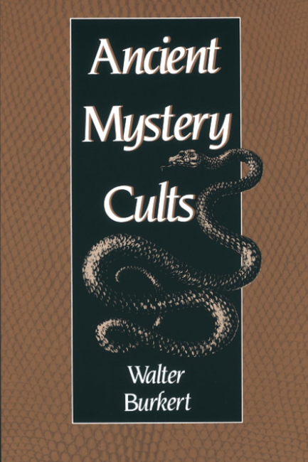ANCIENT MYSTERY CULTS PB