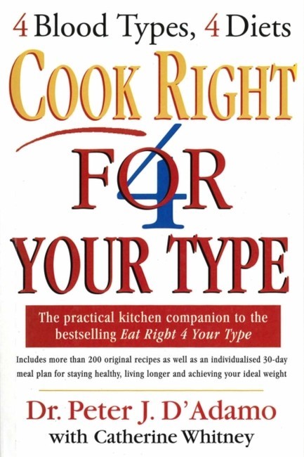 COOK RIGHT FOR YOUR TYPE PB