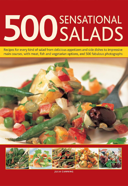 500 SENSATIONAL SALADS HB