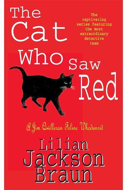 THE CAT WHO SAW RED PB