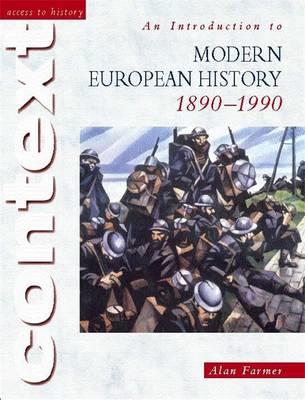MODERN EUROPEAN HISTORY 1890-1990 PB