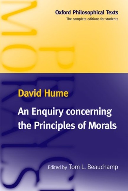 HUME AN ENQUIRY CONCERNING THE PRINCIPLES OF MORALS PB