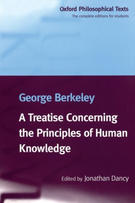 A TREATISE CONCERNING THE PRINCIPLES OF HUMAN KNOWLEDGE PB