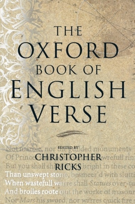 THE OXFORD BOOK OF ENGLISH VERSE PB