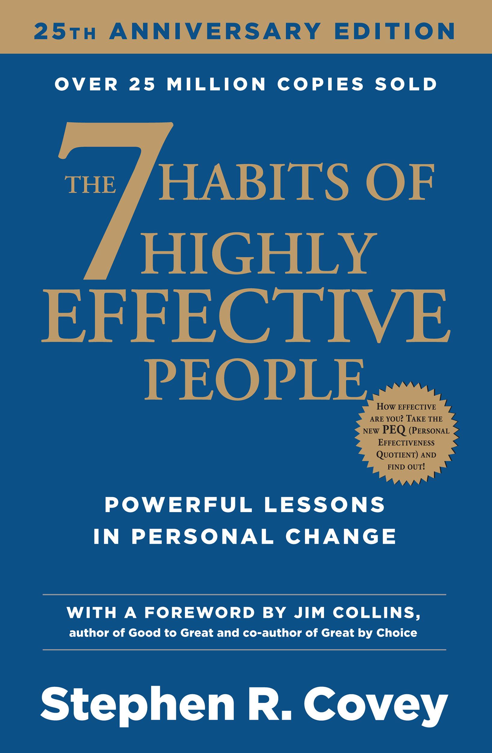 THE 7 HABITS OF HIGHLY EFFECTIVE PEOPLE-ANNIVERSARY PB