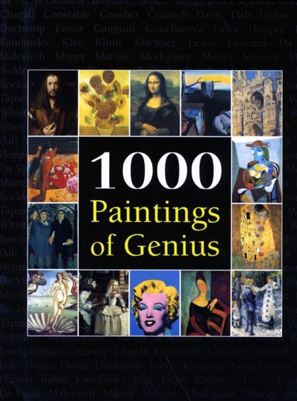 1000 PAINTINGS OF GENIUS HB