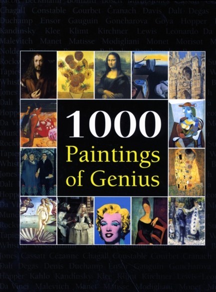 1000 PAINTINGS OF GENIUS HB