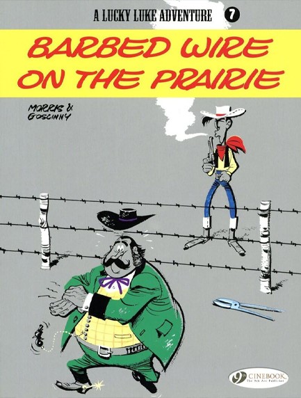 LUCKY LUKE 7-BARBED WIRE ON THE PRAIRIE PB