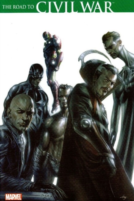 CIVIL WAR-THE ROAD TO CIVIL WAR-MARVEL PB
