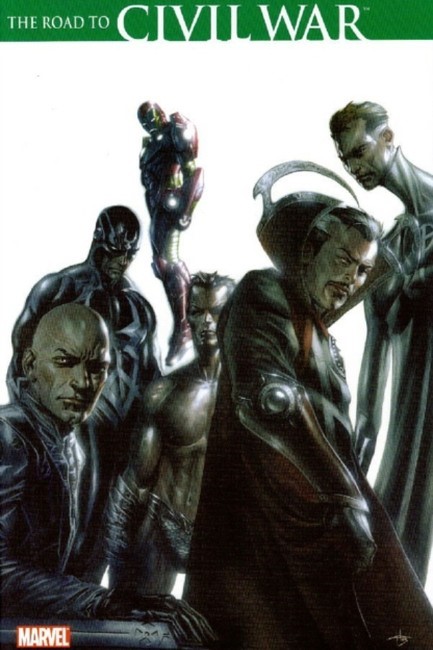 CIVIL WAR-THE ROAD TO CIVIL WAR-MARVEL PB