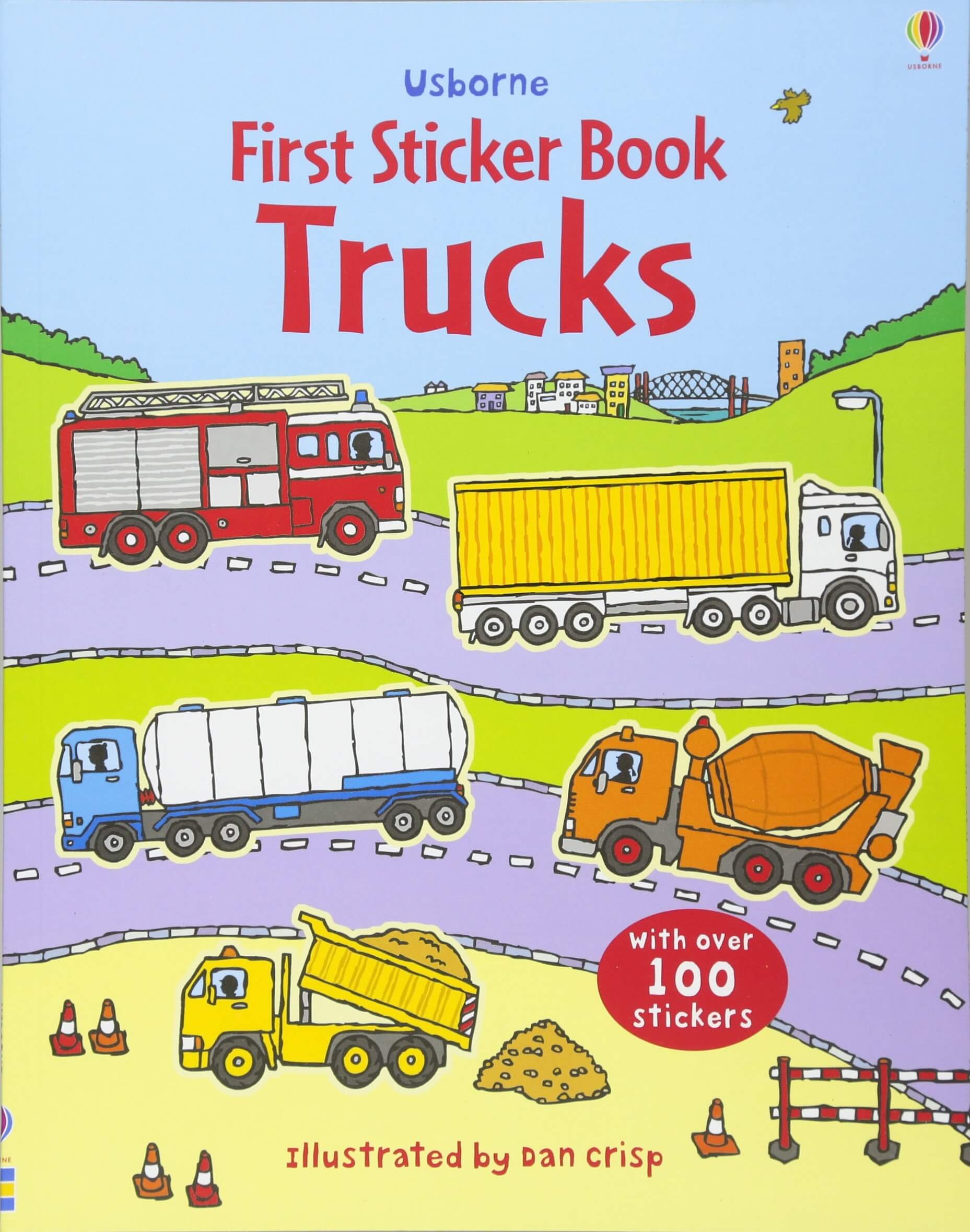 STICKER BOOKS-TRUCKS PB