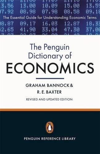 THE PENGUIN DICTIONARY OF ECONOMICS-8TH EDITION PB