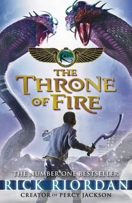KANE CHRONICLES 2-THE THRONE OF FIRE PB