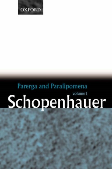 PARERGA AND PARALIPOMENA