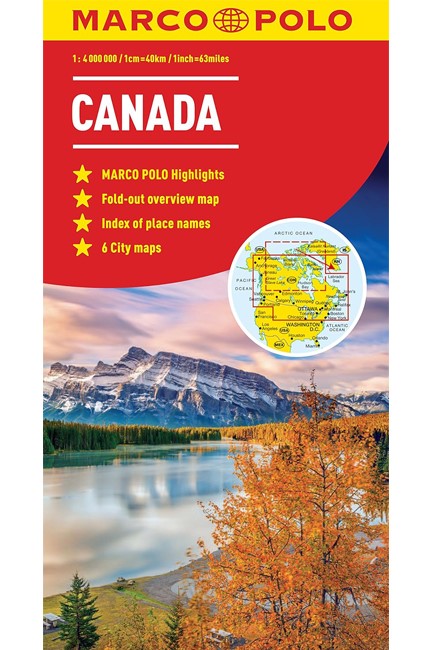 ΚΑΝΑΔΑΣ/CANADA 1:4000000
