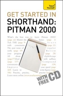GET STARTED IN SHORTHAND PITMAN 2000+CD