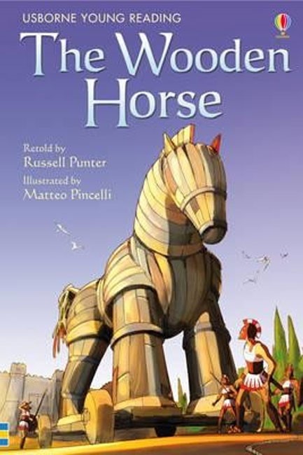 THE WOODEN HORSE-YOUNG READING 1 HB