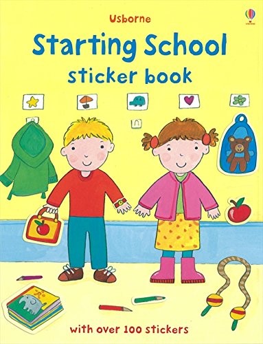 STARTING SCHOOL-STICKER BOOK