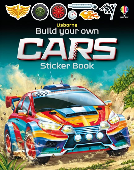 BUILD YOUR OWN CARS STICKER BOOK