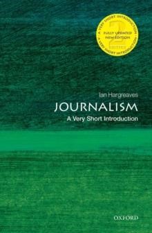 JOURNALISM A VERY SHORT INTRODUCTION