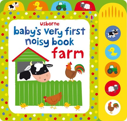 BABY'S VERY FIRST NOISY BOOK-FARM ΒΒ