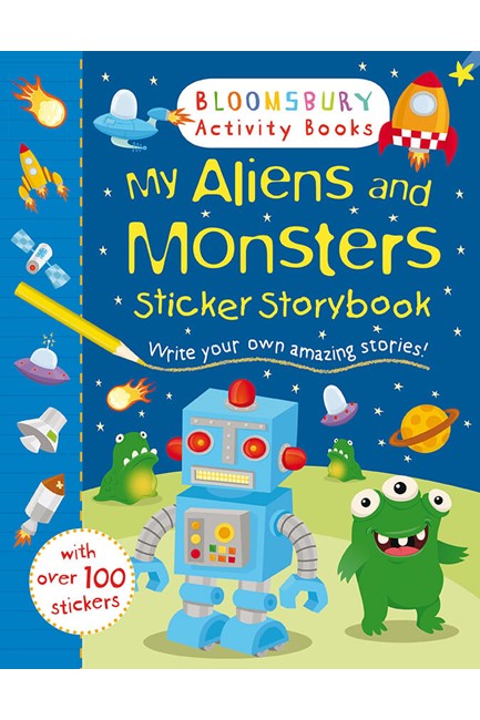 MY ALIENS AND MONSTERS STICKER STORYBOOK