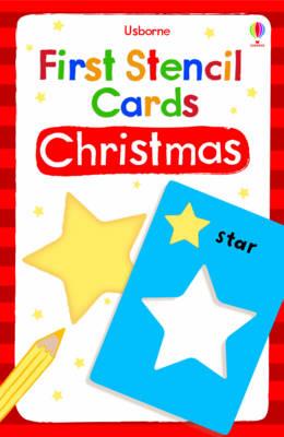 FIRST STENCIL CARDS-CHRISTMAS ΗΒ