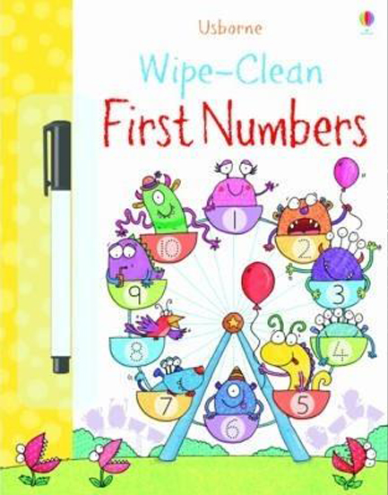 WIPE CLEAN FIRST NUMBERS