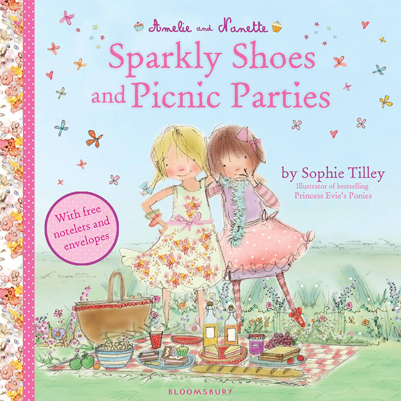 AMELIE AND NANETTE-SPARKLY SHOES AND PICNIC PARTIES PB