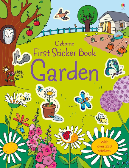 FIRST STICKER BOOKS-GARDEN PB