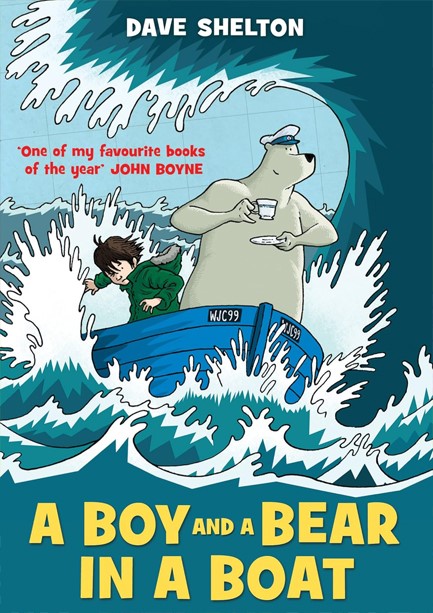A BOY AND A BEAR IN A BOAT PB