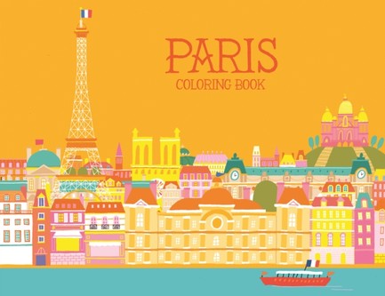 PARIS COLOURING BOOK