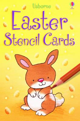 FIRST STENCIL CARDS-EASTER HB