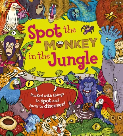 SPOT THE MONKEY IN THE JUNGLE PB