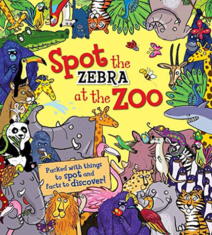 SPOT THE ZEBRA AT THE ZOO PB