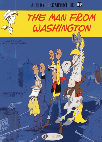 LUCKY LUKE 39-THE MAN FROM WASHINGTON PB