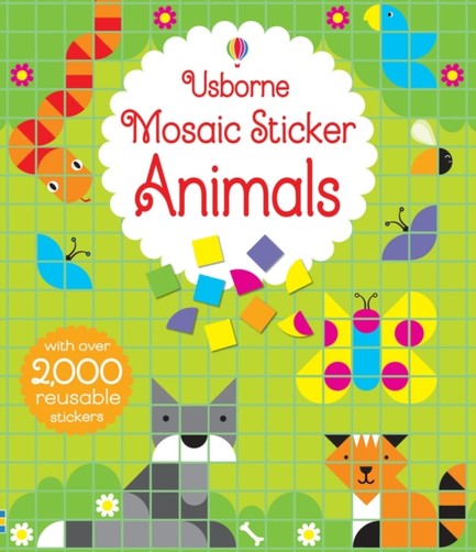 USBORNE MOSAIC STICKER ANIMALS
