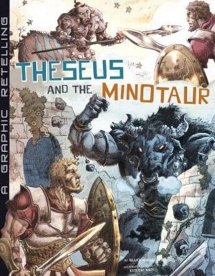 THESEUS AND THE MINOTAUR-GRAPHIC NOVEL PB