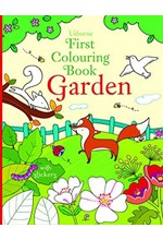 GARDEN FIRST COLOURING BOOK PB