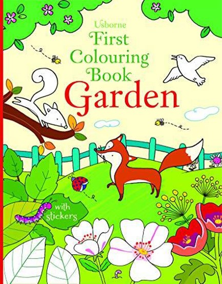 GARDEN FIRST COLOURING BOOK PB