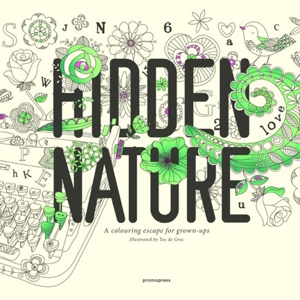 HIDDEN NATURE-COLOURING BOOK