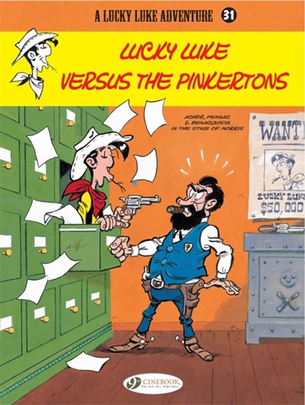 LUCKY LUKE 31-VERSUS THE PINKERTONS