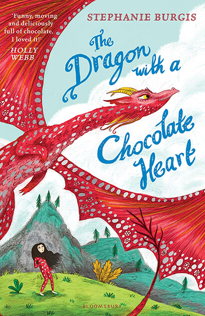 THE DRAGON WITH THE CHOCOLATE HEART PB