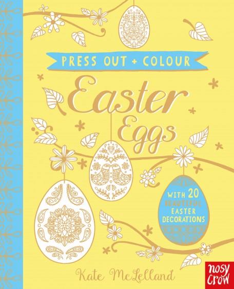 PRESS OUT AND COLOUR-EASTER EGGS