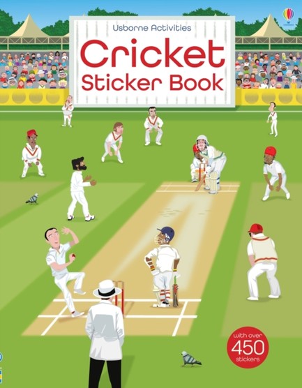 CRICKET-STICKER BOOK PB